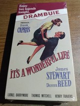 It’s A Wonderful Life, 1946 (VHS, 1993) James Stewart Donna Reed Drambuie NEW - £1.75 GBP
