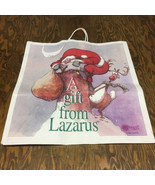 Vintage defunct Lazarus in store Christmas shopping bag movie photo prop  - €17,15 EUR