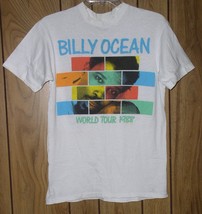 Billy Ocean Concert Tour T Shirt Vintage 1988 Single Stitched Size Medium - $249.99