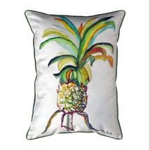 Betsy Drake Colorful Pineapple Small Indoor Outdoor Pillow 11x14 - £38.75 GBP