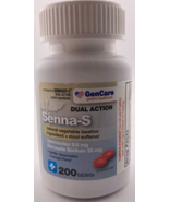 GenCare - Senna-S Natural Vegetable Laxative Plus Stool Softener Dual Ac... - €8,49 EUR