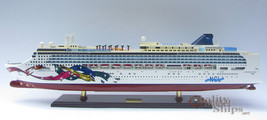 Norwegian Jewel Handmade Cruise Ship Model 40&quot; - $445.00