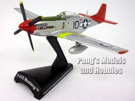 P-51 P-51D Mustang - Tuskegee Airmen - Red Tails - 1/100 Scale Diecast Model - £28.73 GBP