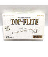 Spalding Top-Flite Plus II Tour Trajectory - 15 Golf Balls Vintage Seale... - $32.30 CAD
