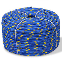  Marine Rope Polypropylene 0.47" 1968.5" Blue - $1,670.59 MXN