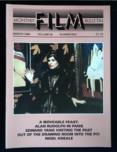 BFI Monthly Film Bulletin Magazine March 1989 mbox1365 - No.662 Edward Yang - £5.52 GBP