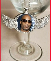 DMX ruff riders  necklace angel wings photo picture music memorial keepsake - $16.82