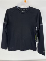 360 Russell Athletic Boys DRI-POWER Long Sleeve Jacquard Black Small 6-7 - £7.77 GBP