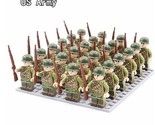 WW2 Military War Soldier Figures Bricks US Army Kids Toys Gifts - £12.35 GBP