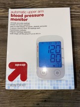 Up&amp;Up Accurate Automatic Upper Arm Blood Pressure Reader Monitor White - £15.97 GBP