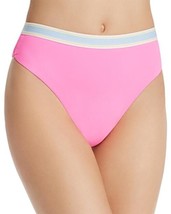 MSRP $68 Dolce Vita Fast Lane High-Waist Bikini Bottom Pink Size XS NWOT - £13.06 GBP