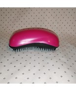 Avon Hair Brush Oval Curved Palm Pink In Plastic Bag - $5.52