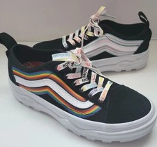 Vans Women&#39;s Sentry Old Skool Pride Edition Black Multi Sneaker Women Sz 7.5 New - £45.90 GBP