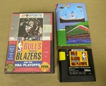 Bulls Vs Blazers and the NBA Playoffs (Limited Edition) Sega Genesis Poster - £4.33 GBP