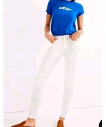 Madewell Women’s High Riser Skinny Jeans White Cream Size 27 Stretch Den... - $52.13 CAD