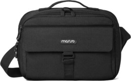 Mosiso Camera Bag Case, Dslr/Slr/Mirrorless Photography Camera Messenger, Black - £35.30 GBP