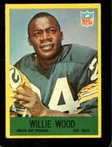 1967 Philadelphia #83 Willie Wood Fair Packers Hof *X34580 - £9.25 GBP