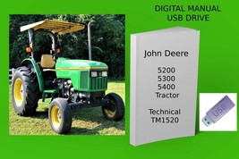 John Deere 5200 5300 5400 5500 Tractor Repair Manual See Description - £18.62 GBP