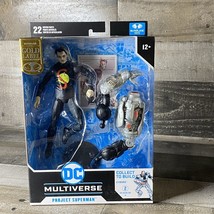 Mc Farlane Dc Multiverse Project Superman (Flashpoint) Gold Label 7&quot;Fig Brand New - $25.99