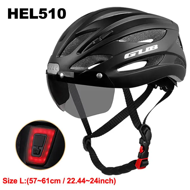 NEWBOLER Light Cycling Helmet MTB Road Bicycle Helmet Front And Rear With Warnin - £225.30 GBP