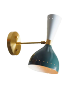 Adjustable Mid-Century Modern Stilnovo Sconce for Kitchen Wall Décor Lig... - $111.00