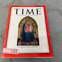 Time The Weekly News Magazine Fra Angelico&#39;s Virgin Child LXVI No 26 Dec 26 1955 - £52.12 GBP