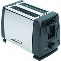 Brentwood 2-Slice Toaster (Stainless Steel and Black) - £59.97 GBP