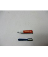 Vintage Colgate Toothpaste Brush Doll Accessory Rare - $188.64 MXN