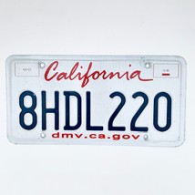  United States California Lipstick Passenger License Plate 8HDL220 - $16.82