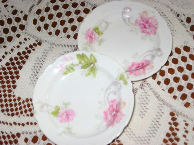 Theodore Haviland - Butter Pat Plate /Open Salt-Limoges-France-Set of 2 - $12.00