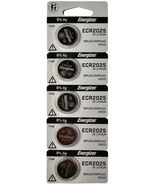 Energizer CR2025 Lithium Battery, Card of 5ORMD - $7.95