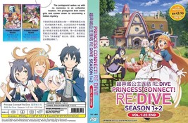 ANIME DVD~Princess Connect!Re:Dive Season 1+2(1-25End)Eng sub&amp;All region+GIFT - £14.52 GBP