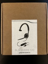 Plantronics Blackwire 510 Corded USB Headset Open Box - $29.02