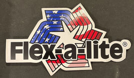 Flex-A-Lite Fan Sticker Decal Vintage Drag Race Car Hot Rat Rod Toolbox ... - $5.00