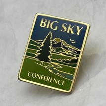Big Sky Montana City State Souvenir Tourism Enamel Lapel Hat Pin Pinback - £4.66 GBP