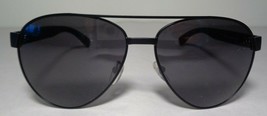 Lacoste L185S Matte Black New Men&#39;s Aviator Sunglasses - $197.01