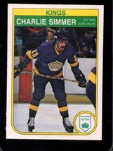 1982-83 O-PEE-CHEE #159 Charlie Simmer Nmmt (Rc) Kings *XR30018 - £2.11 GBP