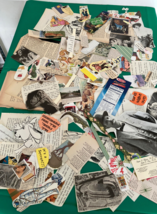 Paper Ephemera Lot Junk Journal Mixed Media Scrapbooking paper crafts - $8.86