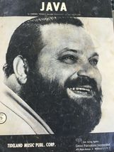 Java (sheet music) as recorded by Al Hirt - £5.49 GBP