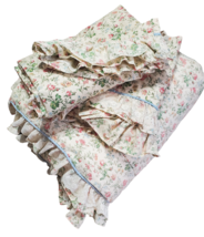 Vintage CROSCILL Full-Size Comforter Set Curtains Include  - $99.99