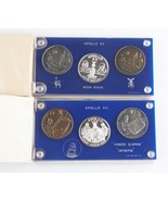 Nasa Médailles (21 Total) Apollo 1 7 12 14 15 16 17 Argent Nickel Bronze... - $906.70 CAD
