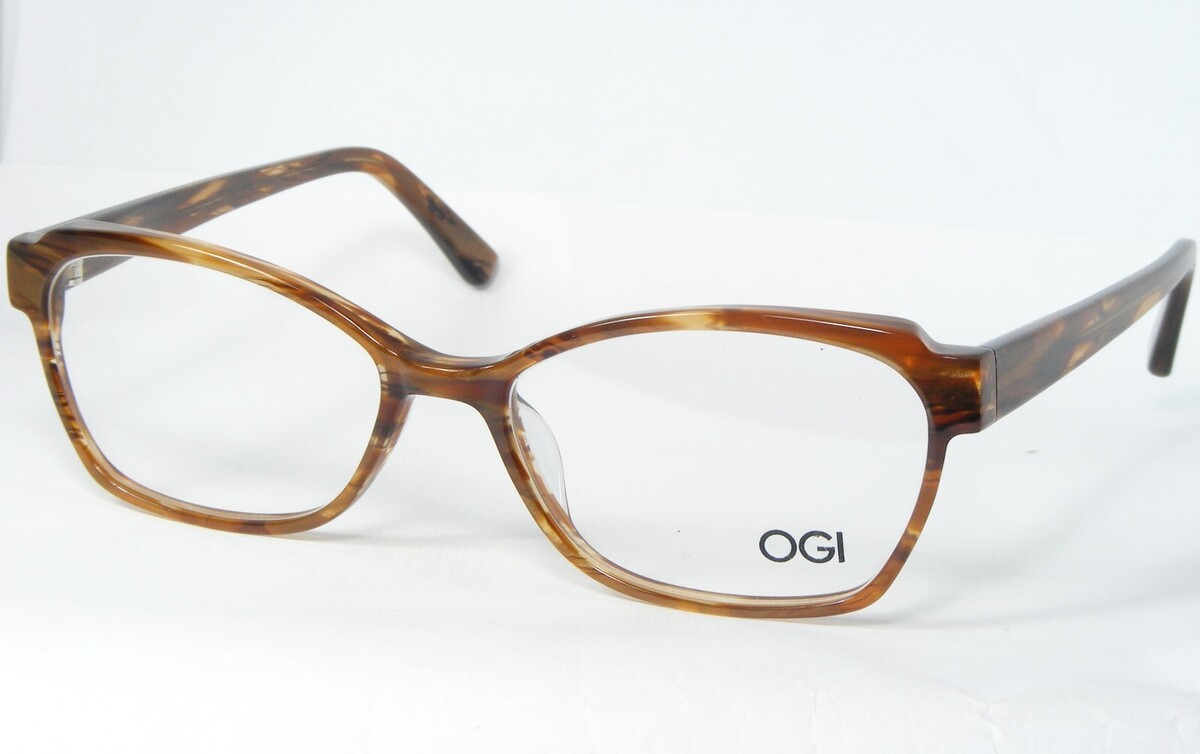 OGI Evolution 9077 Farben 1555 Brown Tiger Brille Brillengestell 52-16-1... - $96.02