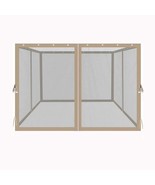 10x10 Gazebo Replacement Mosquito Netting - Zippered 4-Side Walls - $147.27 CAD