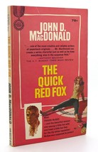 John D. Mac Donald The Quick Red Fox A Travis Mc Gee Novel Early Printing - $48.59