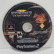 Socom 3 U.S. Navy Seals PlayStation 2 PS2 Video Game Sony 2005 Disc Only - £3.14 GBP