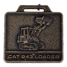 CAT Caterpillar 943 Loader Watch Fob Construction Machinery Themed Keepsake - $16.03