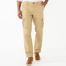 Sonoma Goods For Life Relaxed Fit Brushed Twill Cargo Pants - £21.24 GBP