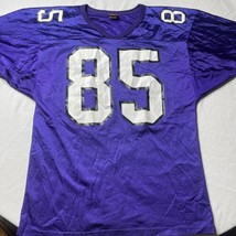 Football Jersey Men XL Purple Wilson Tag Raven color #85 - £19.83 GBP