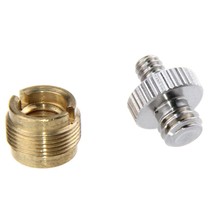 Mic Stand Screw 3/8" To 5/8"& Screw Thread Adapters 1/4" To 3/8" - £10.28 GBP