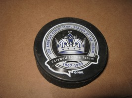 Los Angeles Kings &quot;Farewell to the Forum&quot; Final Season Puck 1967-1999 - £19.71 GBP